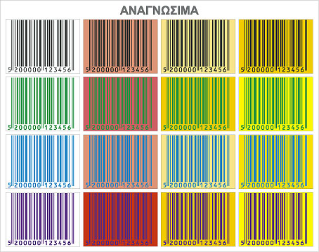 scannable barcodes