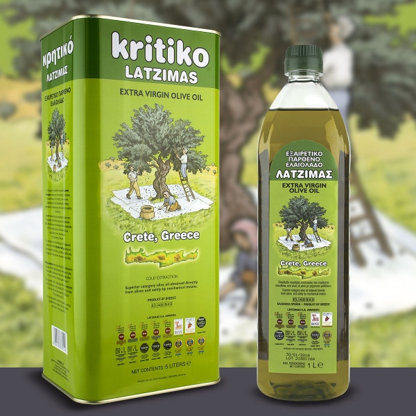"Kritikos - Latzimas" olive oil packaging line.