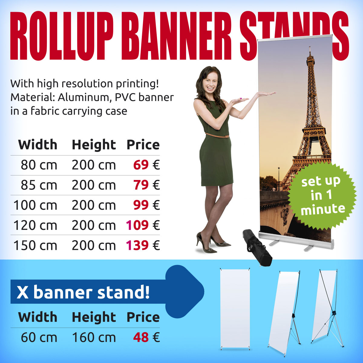 Rollup banner stands Rollup Banner Stand