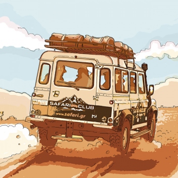 land-rover-painting