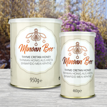 Minoan Bee, thyme Cretan honey Minoan-Bee_Thyme-Cretan-Honey_Canisters