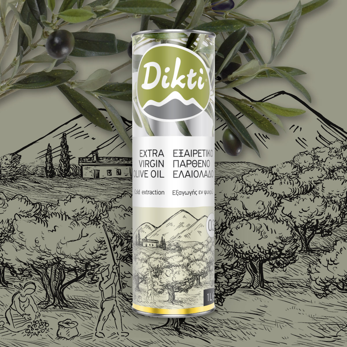 Dikti extra virgin olive oil