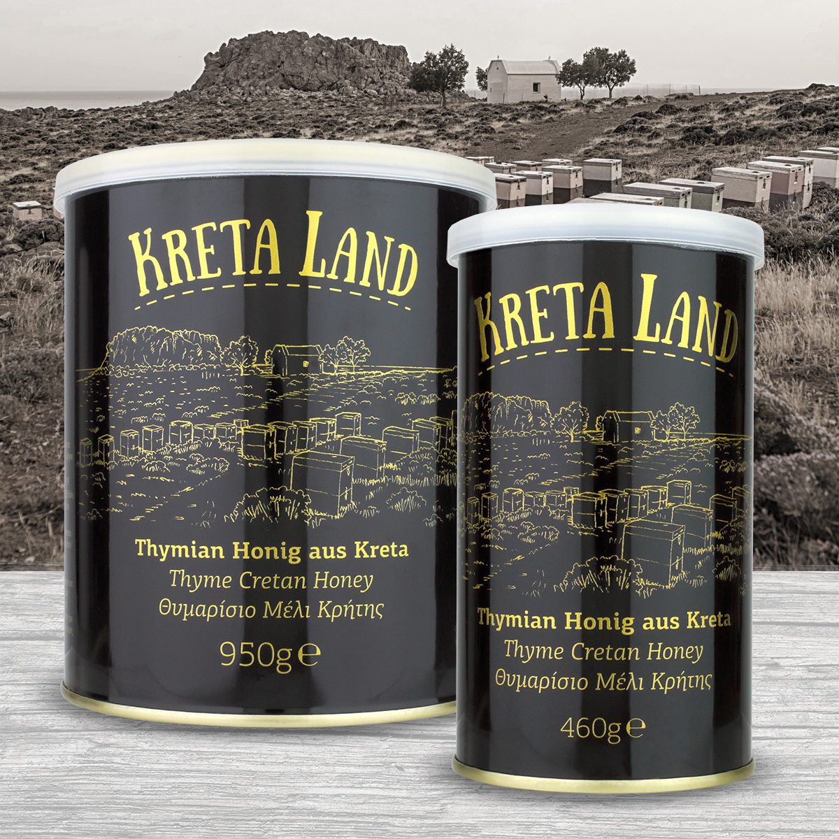 KRETA LAND, thyme Cretan honey KRETA LAND, thyme Cretan honey